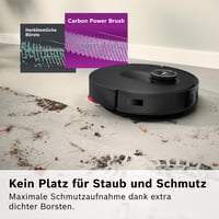 Robotický vysávač Bosch Spotless Max BCRDW3B s funkciou mopovania, sací výkon 11 000 Pa, rotujúce mopovacie podložky, stanica na mokré a suché čistenie, samočistenie, fe 3