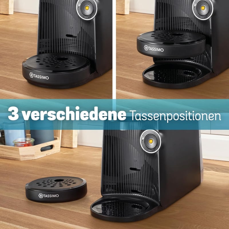 Bosch Tassimo Finesse TAS162E kapszulás kávéfőző 70 itallal, fekete