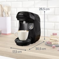 Bosch Tassimo Happy TAS102EA kapszulás kávéfőző, 1400 W - fekete 2