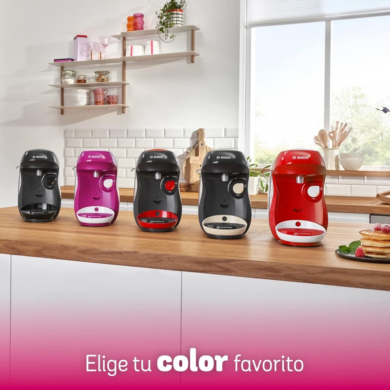 Bosch Tassimo Happy TAS1006 Automata Kávéfőző 70 Ital Fehér/Bordó