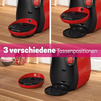 Bosch Tassimo Happy TAS103E kapszulás kávéfőző 70+ ital piros-fekete 8