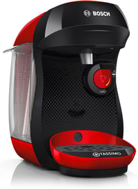 Bosch Tassimo Happy TAS103E kapszulás kávéfőző 70+ ital piros-fekete 1
