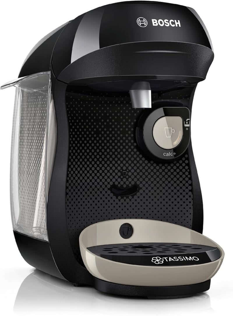 Bosch Tassimo Happy TAS109E kapszulás kávéfőző 70+ ital fekete/bézs