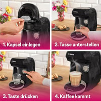 Bosch Tassimo Happy TAS109E kapszulás kávéfőző 70+ ital fekete/bézs 6