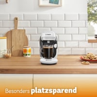 Kapsulový kávovar Bosch Tassimo TAS114E Style Friendly, 70+ nápojov, OneTouch, Intellibrew, kompaktný, 1400 W, biely 10