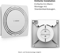 Bosch Thermotechnik 1900 csendes fürdőszobai ventilátor - 125 mm 5