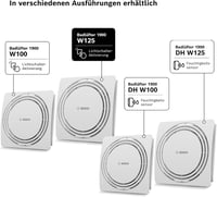 Bosch Thermotechnik 1900 csendes fürdőszobai ventilátor - 125 mm 6