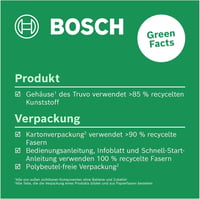 Bosch Truvo 2. generációs falszkenner - fémtárgyak és elektromos vezetékek keresője 70mm mélységig, egyszerű egygombos kezelés 3
