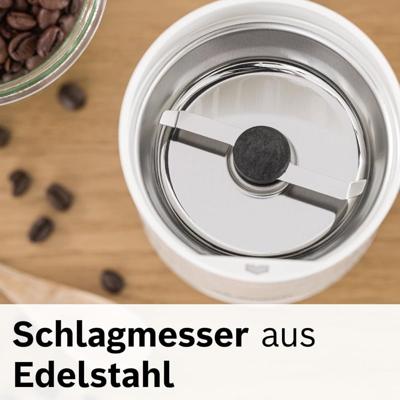 BOSCH TSM6A011W 180W Elektromos Kávéőrlő Fehér