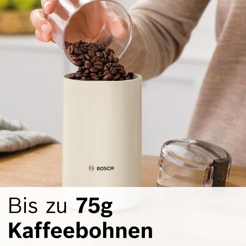 Bosch TSM6A017C Kávéőrlő Rozsdamentes Acél 180W 75g Tartály