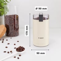 Bosch TSM6A017C Kávéőrlő Rozsdamentes Acél 180W 75g Tartály 3
