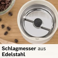 Bosch TSM6A017C Kávéőrlő Rozsdamentes Acél 180W 75g Tartály 4