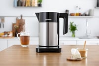 Bosch TWK7203 1,7L elektromos vízforraló rozsdamentes acél fekete 4