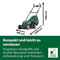 Mașină de tuns iarba electrică Bosch UniversalRotak 37-555, cu cablu, putere 555 W, pentru îngrijirea gazonului 5