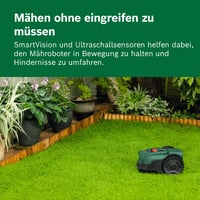 Robot de tuns iarba Bosch VISIMOW18V-100 pentru suprafețe de până la 100 m², lățime de tăiere 16 cm, înălțime de tăiere 20-60 mm, fără acumulator 6