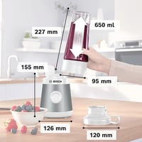 Bosch VitaPower Series 2 Mini Turmixgép 40000 rpm, 450W, ToGo Palack 2