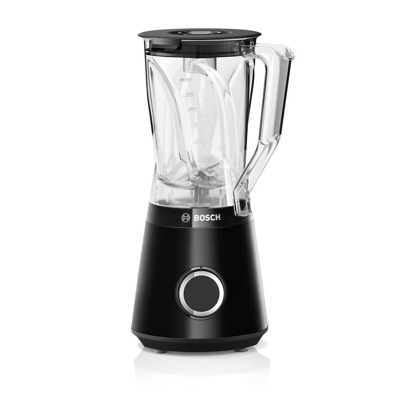 Blender Bosch VitaPower Series 4 MMB6141B, 1200 W, 30000 rpm, recipient Tritan 1,5 l, lame din oțel inoxidabil, componente compatibile cu mașina de spălat vase
