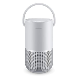 Bose Portable Home Speaker prijenosni Bluetooth zvučnik, srebrna/siva, s ugrađenom Alexa glasovnom kontrolom, 11,9 cm