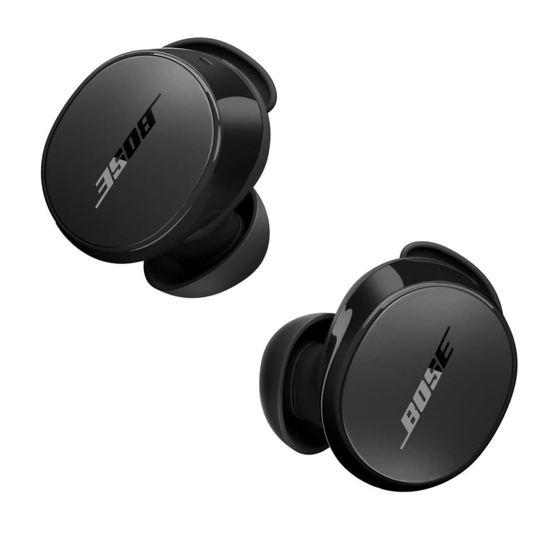 Bluetooth slúchadlá s potlačením hluku Bose QuietComfort s aktívnym potlačením hluku, na šport, 8,5 hodiny výdrž batérie, čierne
