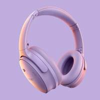 Căști wireless cu anulare a zgomotului Bose QuietComfort, Bluetooth, cu microfon, Over-Ear, autonomie 24 de ore, Lila pal - Ediție Limitată 2