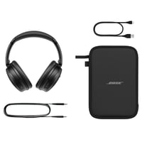 Bluetooth slúchadlá s potlačením hluku Bose QuietComfort SC s mikrofónom, cez uši (over-ear), 24-hodinová výdrž batérie, mäkké puzdro, čierne 6