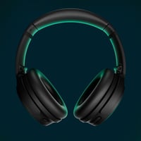 Bluetooth slúchadlá s potlačením hluku Bose QuietComfort SC s mikrofónom, cez uši (over-ear), 24-hodinová výdrž batérie, mäkké puzdro, čierne 2