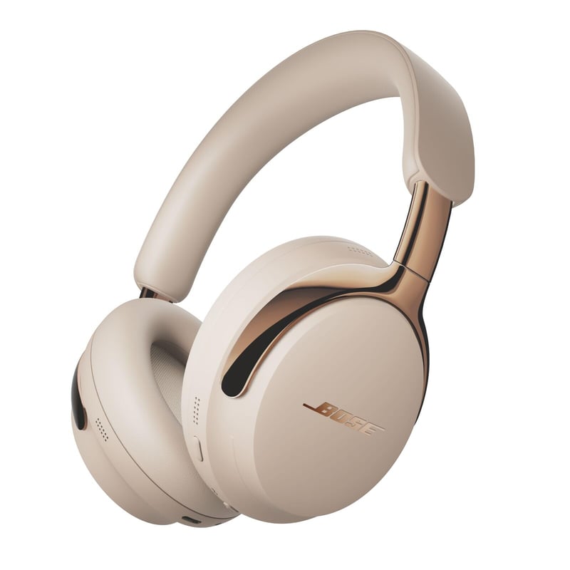 Bluetooth slúchadlá Bose QuietComfort Ultra 2. generácie, priestorový zvuk, potlačenie hluku, mikrofón, 30-hodinová výdrž batérie, piesková hnedá