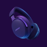 Bluetooth slúchadlá Bose QuietComfort Ultra 2. generácie, s potlačením hluku, priestorovým zvukom, mikrofónom, 30-hodinovou výdržou prehrávania, tmavofialové, limitovaná edícia 2