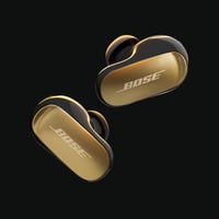 Bluetooth slúchadlá Bose QuietComfort Ultra (2. gen.) – S potlačením hluku, bezdrôtové, 6-hodinová výdrž batérie, IPX4, 360-stupňový zvuk, hlboké basy, púštna zlatá, limitovaná edícia 2
