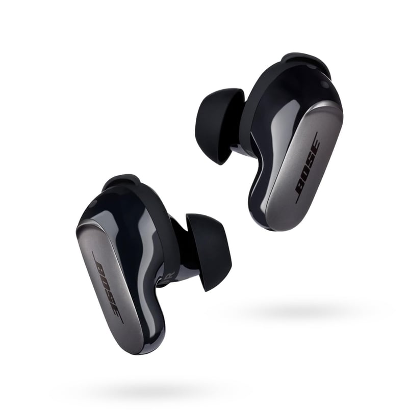 Bezdrôtové slúchadlá s potlačením hluku Bose QuietComfort Ultra Earbuds s priestorovým zvukom, čierne