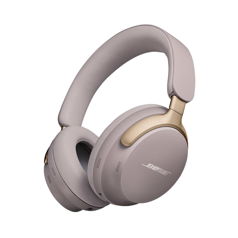 Slúchadlá Bose QuietComfort Ultra s potlačením hluku, priestorovým zvukom, 24-hodinovou výdržou batérie, piesková farba – limitovaná edícia