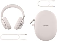 Bezdrôtové slúchadlá s potlačením hluku Bose QuietComfort Ultra s mikrofónom, priestorovým zvukom, 24-hodinovou výdržou batérie, biele 6