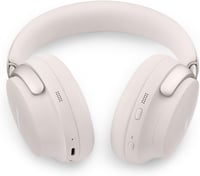 Bezdrôtové slúchadlá s potlačením hluku Bose QuietComfort Ultra s mikrofónom, priestorovým zvukom, 24-hodinovou výdržou batérie, biele 4