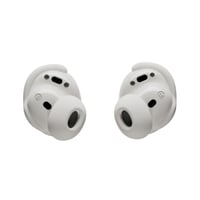 Bezdrôtové slúchadlá Bose QuietComfort True Wireless s aktívnym potlačením hluku, 8,5-hodinovou výdržou batérie, dymovo biela – používané 8