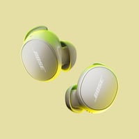 Bezdrôtové slúchadlá Bose QuietComfort True Wireless s aktívnym potlačením hluku, 8,5-hodinovou výdržou batérie, dymovo biela – používané 5
