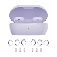 Bezdrôtové slúchadlá Bose QuietComfort s aktívnym potlačením hluku, Bluetooth, určené na šport, výdrž batérie 8,5 hodiny, IPX4, hlboké basy, studená fialová 8