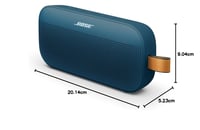Prenosný Bluetooth reproduktor Bose SoundLink Flex 2. generácie, súmrakovo modrá, vonkajší, vodotesný, prachotesný, 12 hodín výdrže batérie 6