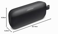Bose SoundLink Flex Bluetooth reproduktor – bezdrôtový, vodotesný, prenosný outdoorový reproduktor – čierny 7