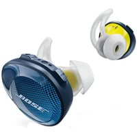 Bose SoundSport Free úplne bezdrôtové športové slúchadlá, odolné voči potu, Bluetooth, tmavomodrá/citrónovožltá 4