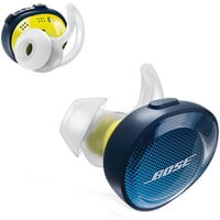 Bose SoundSport Free úplne bezdrôtové športové slúchadlá, odolné voči potu, Bluetooth, tmavomodrá/citrónovožltá 5