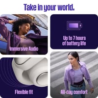 Bose Ultra Open Earbuds Bluetooth slúchadlá, technológia OpenAudio, bezdrôtový clip-on headset s otvorenou konštrukciou, 48-hodinová výdrž batérie, čierne 4