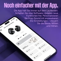 Bluetooth slúchadlá Bose Ultra Open Earbuds s technológiou OpenAudio, otvorené slúchadlá, 48-hodinová výdrž batérie, bielo-sivá 7