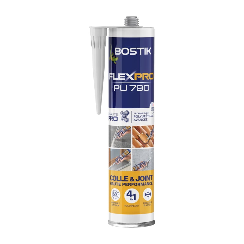 Bostik Premium P790 Adeziv și Sigilant – Alb, model MGA50040, Calitate Profesională