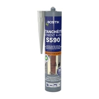 Bostik S590 4 v 1 tesniaci a lepiaci tmel – na vnútorné a vonkajšie použitie – sivý – 300 ml kartuša 1
