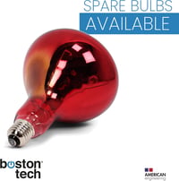 Boston Tech WE108 Infravörös Lámpa Fizikoterápiához - 275W E27 Hőterápiás Fájdalomcsillapító Készülék Keringésjavításhoz és Ízületi Problémá 8
