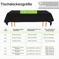 BOUBONI 4 ks Čierny jednorazový obrus 137x274 cm obdĺžnikový obrus na párty, svadby, catering, vonkajšie a tematické podujatia 2