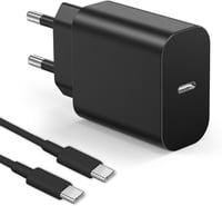 Bouge 25W Gyors Töltő Samsung Galaxy S22/S21/S20/Z Flip 4/Z Fold 4 USB-C PD Hálózati Adapter Fekete 1