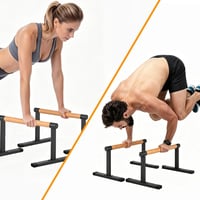 Bounabay Parallettes Fa Nyújtófák Calisthenics Dip Bar Handstand 7