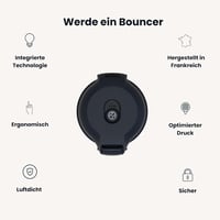 Tlakový regulátor na tenisové loptičky Bounce Tube so vstavanou pumpou 8