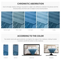 BOURINA Deka od umjetnog kašmira s uzorkom riblje kosti i resama – Za kauč, krevet, fotelju – Lagana, meka – 127x152 cm – Žuta 7